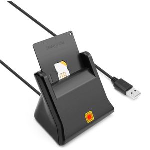 Usb Smart Card Reader Memory Ic Id Bank Card Emv Atm Cac Dnie Sim Cloner Connector Adapter Voor Pc Computer laptop Accessoires