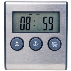 Thermo Pro TP16 Digitale Bbq Vlees Thermometer Grill Oven Thermomet Met Timer & Rvs Probe Koken Keuken Thermometer