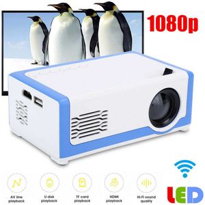 M1 Mini Led Kantoor Projector 1080P High Definition Pocket Home Theater Media Spelers 100-240V