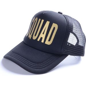 BRUID SQUAD Bachelor Vrouw Snapback Caps Hip Hop Branded Baseball Mesh Cap Wedding Party Man Verstelbare Gouden Brief Roze Kleur