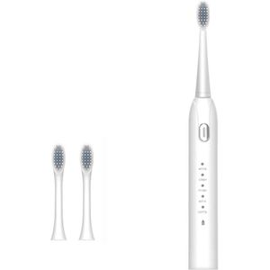 S802 Sonic Elektrische Tandenborstel Volwassen Timer Borstel 5 Modus Usb Lader Oplaadbare Tand Borstels Vervanging Heads Set