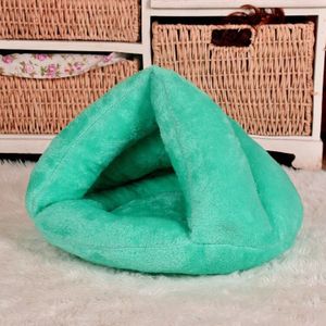 Gezellige Pet Bedden Voor Katten Honden Zachte Nest Kennel Bed Cave Huis Slaapzak Mat Pad Tent Huisdieren Winter Warm diepe Slaap