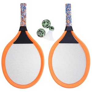 1Set Kinderen Tennisracket Kids Palying Badminton Ovale Rackets Spel Rekwisieten Voor Kleuterschool Basisschool Outdoor Sport