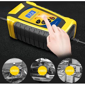 Auto Lader 6V/12V/24V Auto Acculader High-Power Intelligente Volautomatische Universele puls Reparatie Digitale Lcd Display