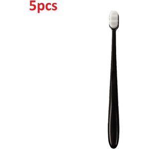 5/1 Pcs Tandenborstel Nordic Stijl Nano Siliconen Polymeer Tanden Reinigen Family Pack Eenvoudige Kleine Hoofd Badkamer Nano Tandenborstel