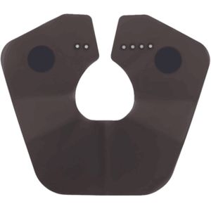 1Pcs Kapsalon Siliconen Hals Cape Verstelbare Schort Voor Kapsel Haarverf Kappers Snijden Kraag Voor Kapsalon Stylist