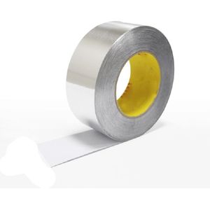 20M Weerstaan Brandwerende Folie Tape Aluminium Afdichting Duct Lijm Thermische Waterdichte Warmte Isolatie Hittebestendig Tool