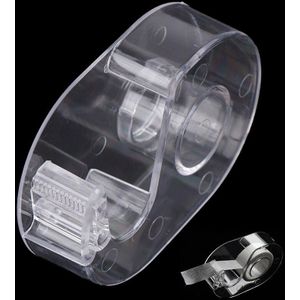 Plakband Houder Tape Cutter Dispenser Plastic Houder Enten Wimper Tape Cutter Voor Wimpers Extension Make Gereedschap