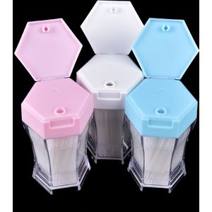1 Fles 200Pcs Plastic Dental Picks Mondhygiëne 2 Manier Interdentale Tandenborstel Pick Keuken Tafel Decoratie