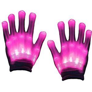 1 Paar Led Light Handschoenen Kleur Veranderende Lichtgevende Knipperende Halloween Stage Performance Kostuum Christmas Party Evenement Aanbod