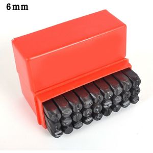 27Pcs Leather Craft Tool Hoofdstad Stempels Brief Alfabet Set Punch Staal Metal Craft Tool Kits A-Z 2-6mm