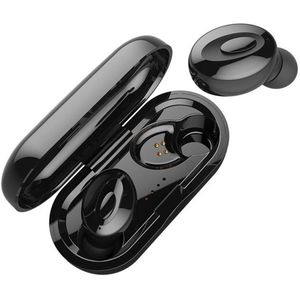 5.0 Bluetooth Oortelefoon Echte Draadloze Hoofdtelefoon 5.0 Tws In-Ear Oordopjes Mini Headset 3D Stereo Geluid Sport Headset Oortelefoon