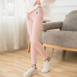 Elastische Meisje Skinny Broek Zachte Effen Lente Katoen Kinderen Leggings Multi-color Meisjes Broek Kinderen 2-8Y