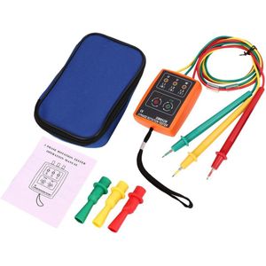 SM852B Fase Indicator 3 Fase Rotatie Tester Digitale Fase Indicator Detector Led Buzzer Fasevolgorde Meter 60V ~ 600V Ac