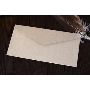 50 Stks/set B3(220 Mm X 110 Mm) enveloppen Dik Papier Multifunctionele Card Uitnodiging Envelop Voor Kantoor School Briefpapier