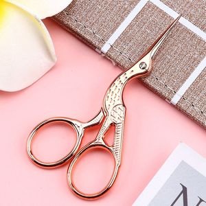 Wenkbrauw Schaar Rvs Neus Wimper Tape Schaar Gezicht Ontharing Wenkbrauw Trimmer Scheerapparaat Eye Brow Vrouwen Make-Up Tool