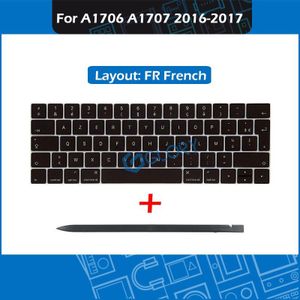 A1706 A1707 Keycap set FR Franse Layout Voor Macbook Pro Retina 13 ""15"" Late Mid key cap keycaps set + Crowbar