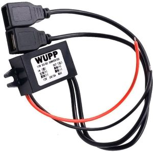 Auto Boot Motorfiets 2 USB Charger DC 12V Naar 5V 3A Power Adapter Supply Accesorios de coche # YL1