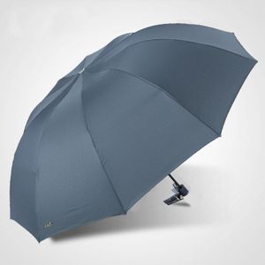 152 CM Top Paraplu Mannen Regen Vrouw Winddicht Grote Paraguas Vrouwen Zon 3 floding Grote Familie Paraplu Outdoor Parapluie