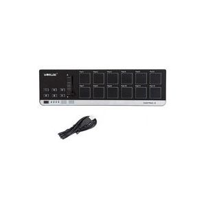 Wereldje EasyPad.12 Drum Pads MIDI Controller Draagbare Mini MIDI Keyboard Controller met Usb-kabel
