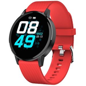 Waterdichte Ultradunne Smart Sport Armband Tracker Hartslag Bloeddrukmeter Polsband Mannen Vrouwen Smart Digitale Horloge