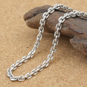 Puur Zilver 3Mm Ketting S925 Sterling Zilveren Sieraden Vierkante Mannen Vrouwen Ketting 925 Zilveren Ronde Ketting