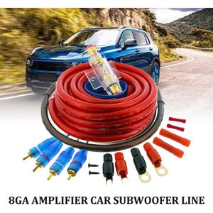 Awg 8 Versterker Power Kabel Versterker Subwoofer Kabel Set Kabel Kit Car Hifi Subwoofer Kabel Auto Accessoires