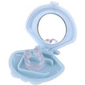 Siliconen Anti Snore Stop Snurken Nose Clip Sleep Lade Slapen Aid Apneu Guard Night Apparaat Met Case-Snurken Ophouden apparatuur
