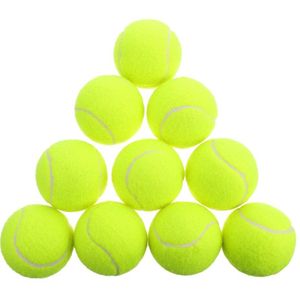 12 Pcs Training Tennis Ballen Heldere Kleur Huisdier Gebruik Labels Hoge Elastische Fetching Sport Praktijk Voor Onderwijs