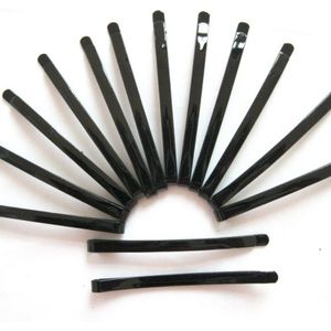 Goede 100 Stks/partij Diy Metalen Haarspelden In Zwarte Kleur Sieraden Bevindingen Bobby Pins Accessoires 6 Cm