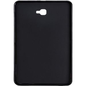 Qijun Tablet Case Voor Samsung Galaxy Tab Een A6 10.1 '') SM-T580 SM-T585 Funda Pc Back Pu Lederen Smart Cover Auto Sleep