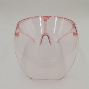 All-In-One Hd Transparante Anti-Fog En Anti-Splash Beschermende Masker Met Afneembare Neus Ondersteuning multi-color Bril