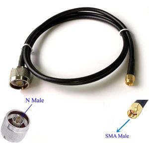 1Pcs 0.5M/1M/3M/10M Lange Grootte TL-ANT24PT3 TP-LINK N Male Naar RP-SMA Mannelijke Plug Wifi Antenne Uitbreiding Connector Adapter Kabel