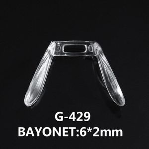 2pcs Silicone Anti-Slip Glazen Neus Pads U-vormige Neus Pad voor Brillen Sunglass Glas Bril Eyewear accessoires