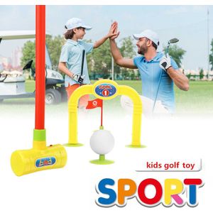 Kids Golf Set Mini Putter Buitensporten Ouder Kind Activiteiten Vroege Educatief Spel Bal Interactieve Fitness Golf Clubs Set