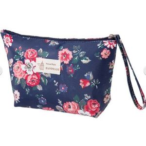 Vrouwen Cosmetische Make-Up Tas Plaid Reizen Kit Cosmetische Tas Canvas Gedrukt Rits Portemonnee Telefoon Handtas Organizer Beauty Make Up Set