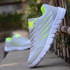 Lace-Up Tennis Schoenen Mannen Licht Sneakers Outdoor Atletische Mannen Lichtgewicht Air Mesh Ademend Sneakers Mand Femme