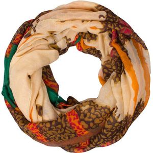 Dames Mode Paisley Winter Warm Lichtgewicht Ring Sjaal Luipaard Print Stempel Verschillende Grote Infinity Loop Sjaals 180*100 Cm