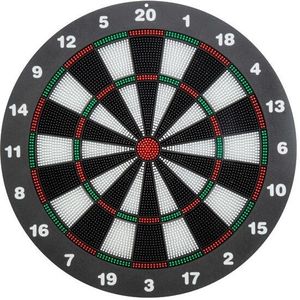 Dartbord 16.4 Inch Met 6 Rubber Veiligheid Tip Darts Dartbord Spel Set Kantoor Ontspannen Sport Familie Vrije Tijd