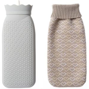 Urallife Jordanjudy Siliconen Drinkbaar 525 Ml Warm Water Zak Mini Leuke Warmwaterkruik Hand Voeten Buik Warmer Lekkende-proof Warmer