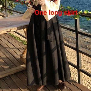 Japanse Stijl Vrouw Kimono Zomer Mode Bloemen Haori Meisjes 2 Stuks Top En Rok Outfits Volledige Mouw Japanse Jurk Voor vrouwen
