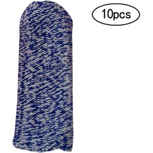 10Pc Vinger Cover Sharp Cut Slip Duim Wijsvinger Bescherming Veiligheid Vinger Mouwen Voor Snijden Werk Schilderen Carving Tool