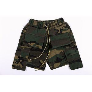 Hoge Qulity Zomer Stijl Camouflage Beach Sport Shorts Mannen Vrouwen Denim Shorts Zwarte Katoenen Korte Sturnup Casual Losse