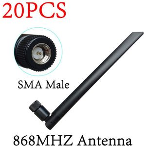 Grandwisdom 5/10/20Pcs 868Mhz Antenne 5dbi Sma Male 915Mhz Lora Antene Pbx Iot Module lorawan Signaal Ontvanger Antena