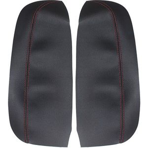 2 Stuks Auto Microfiber Leer Voordeur Armsteun Panel Cover Interieur Sticker Trim Voor Acura Rdx 2007