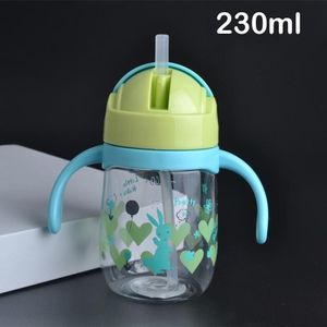 230/450 ml Voeden Flessen Cups voor Baby &#39;S Kids Water Melk Fles Zachte Mond Eendenbek Sippy Babyvoeding Fles zuigeling Training