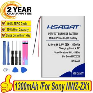 Top 100% 1300Mah Batterij Voor Sony NWZ-ZX1, Walkman NWZ-ZX1 Batterijen + Gratis Tools