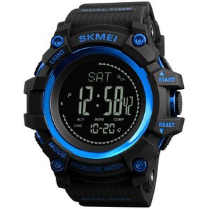 Skmei Outdoor Horloges Heren Druk Kompas Sport Digital Horloges Hoogtemeter Weer Tracker Waterdicht Reloj Hombre 1358