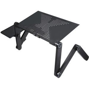 Verstelbare Computer Bureau Tafel Opvouwbare Laptop Notebook Stand Bed Lade Aluminiumlegering Draagbare Anti-Slip Tafel Z30