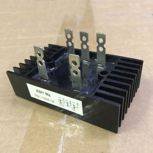 3-fase Diode Bridge Rectifier 100A 1600V Voltage Volledige Wave Silicon High Power Gelijkrichter met Koellichaam